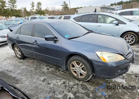 2007 Honda Accord Ex z USA, uszkodzony, nr VIN 1HGCM56727A038807